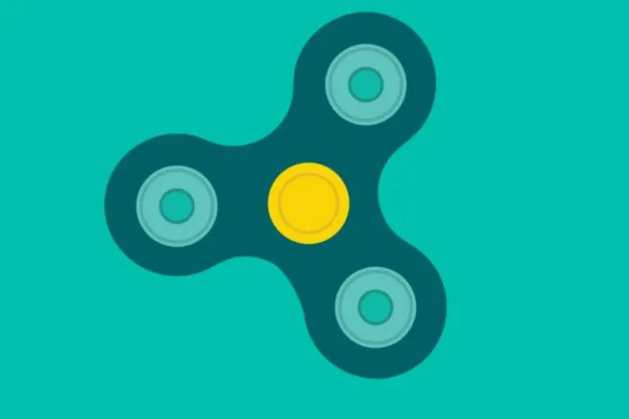 Coleção de spinner plano colorido | Vetor Grátis Spinner No Google