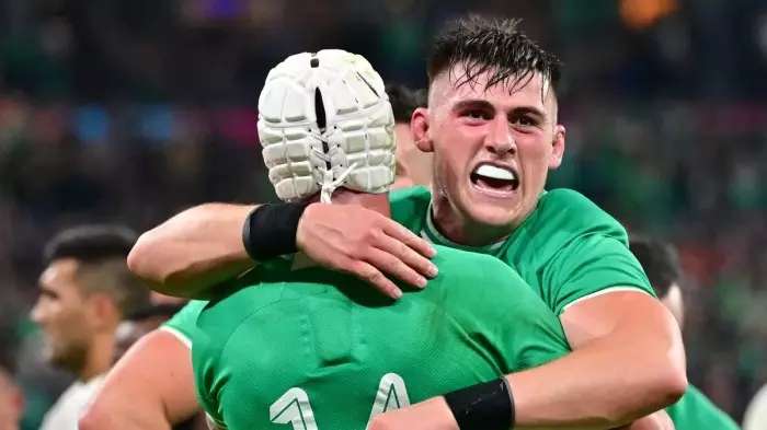Irlanda vence escócia rugby jogo apertado
