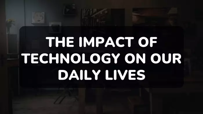 Qualidade de vida versus tecnologia no dia a dia dos cidadãos