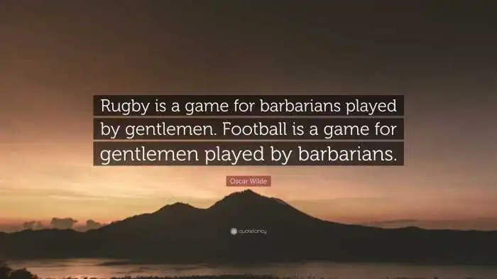 How rugby game is played