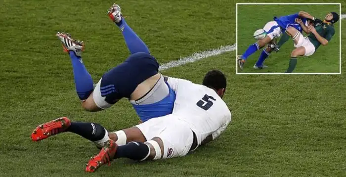 Can you tackle in rugby?