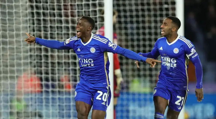 Forma atual Leicester e Ipswich
