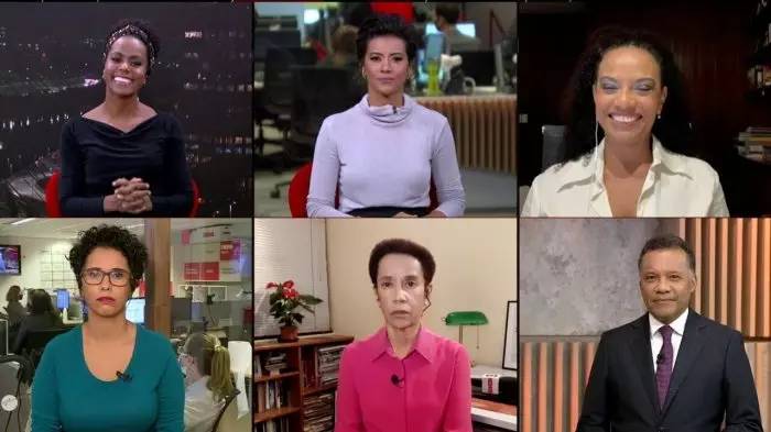 Reações sociais ao novo papel apresentador globo