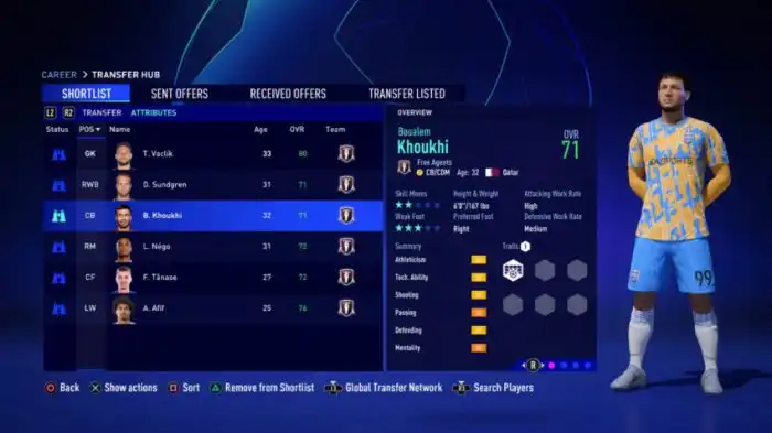 Does rugby 25 have a player career mode