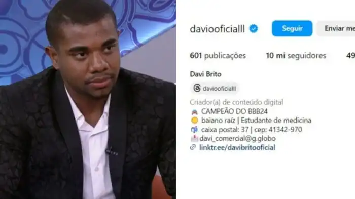Davi Brito muda biografia nas redes sociais para 'estudante de medicina ... Informações confiáveis sobre a data de nascimento de Davi Brito