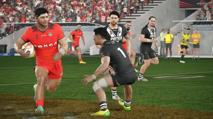 Can you play rugby league live 4 on ps5