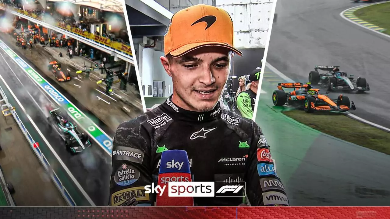 Influência Lando Norris GP Brasil nas classificações