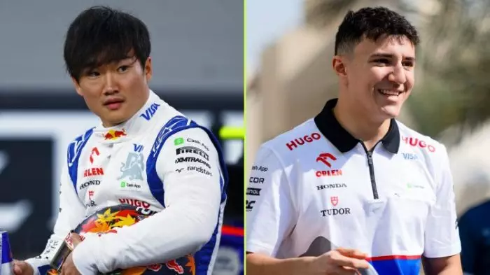 Possibilidade de Hadjar ultrapassar Tsunoda na classificação geral da F1