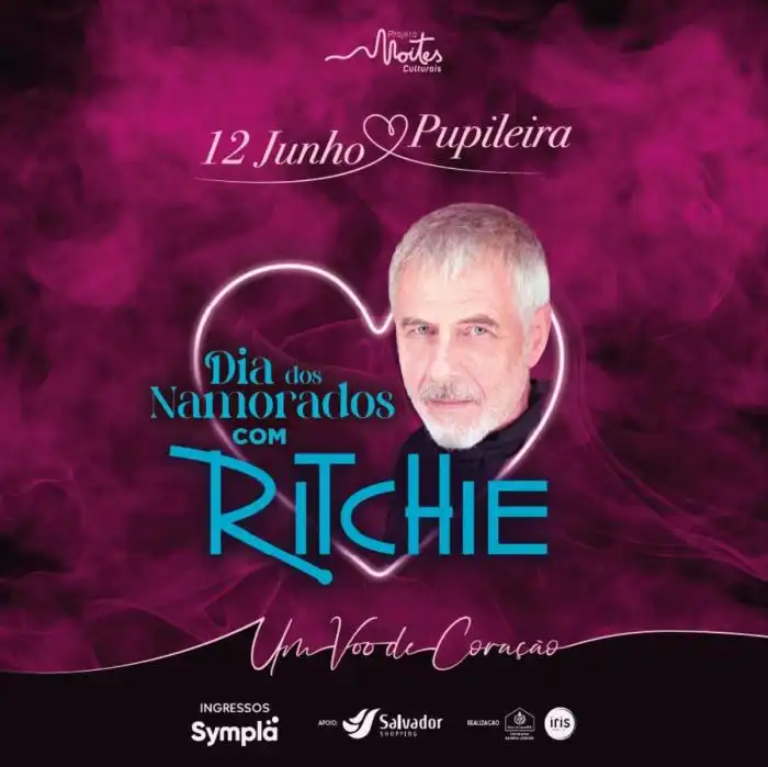 Ritchie se apresenta em Salvador no Dia dos Namorados