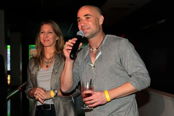 Andre Agassi Steffi Graf Tennis Player 新闻传媒库存照片 - 库存图片 | Shutterstock Andre Agassi and Steffi Graf's son had debut to forget in different sport