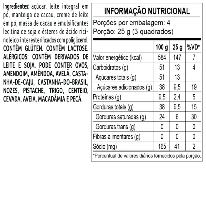 Tablete laCreme Gold de Chocolate Branco 100g | Loja Cacau Show Tablete laCreme Gold de Chocolate Branco 100g | Loja Cacau Show