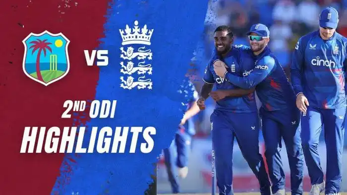 Highlights | West Indies vs England | 2nd ODI | - newsR VIDEO