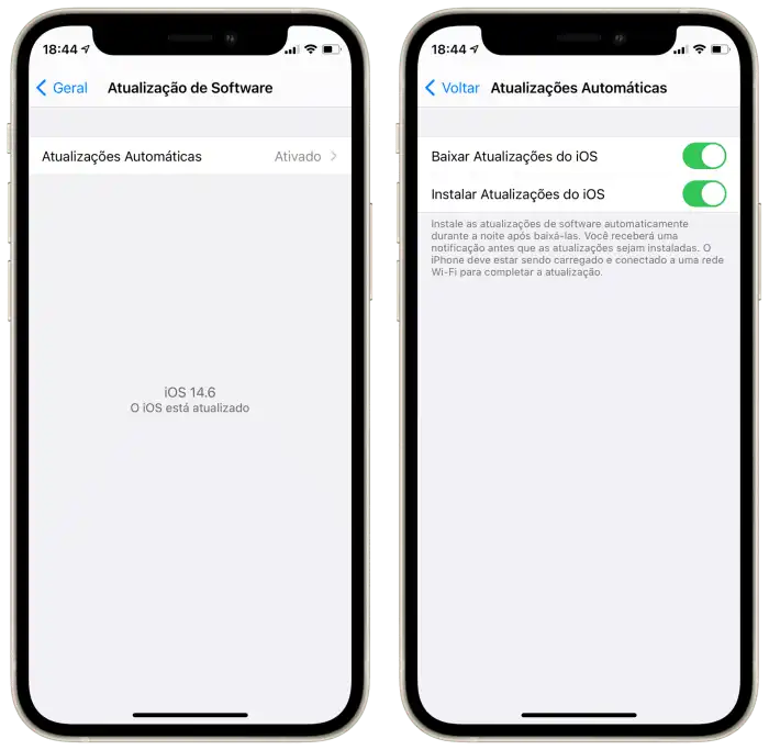 Como atualizar o iOS e o iPadOS, sistemas operacionais de iPhones e ... Ios Atualização