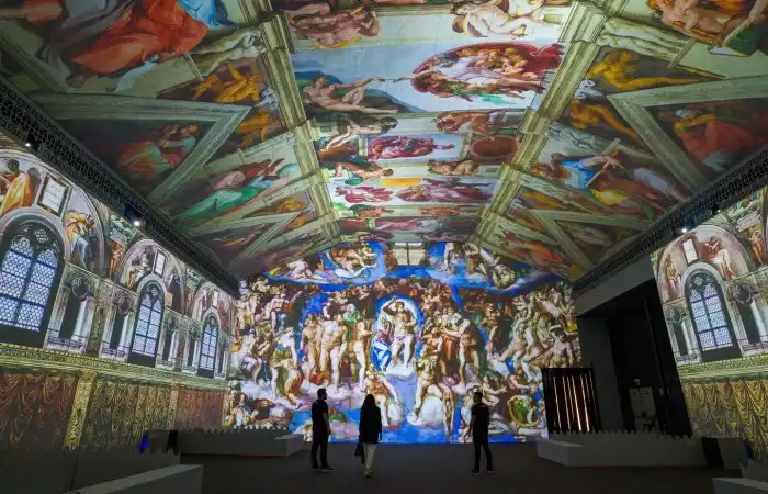 MIS Experience: toda a beleza de “Michelangelo – O Mestre da Capela ... Capela Sistina Michelangelo