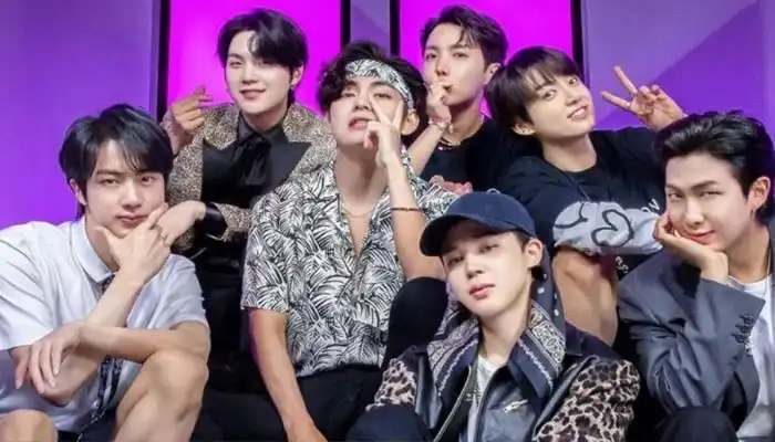 HYBE Headquarters celebrates the return of BTS with 