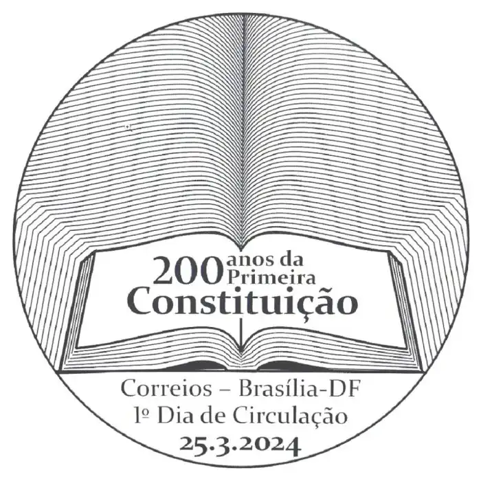 FILATELIA – BRASIL: 200 ANOS DA PRIMEIRA CONSTITUIÇÃO DO BRASIL ... FILATELIA – BRASIL: 200 ANOS DA PRIMEIRA CONSTITUIÇÃO DO BRASIL ...
