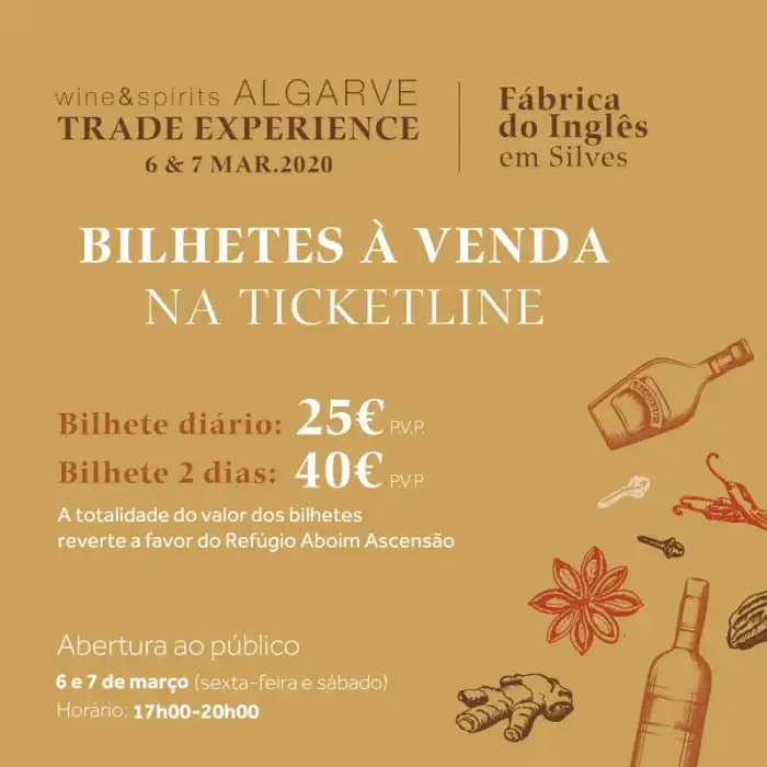 Bilhete para o Algarve Trade Experience é 100% solidário - Grandes Escolhas Bilete Ou Bilhete
