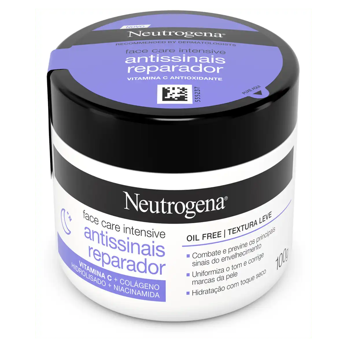 Creme-Reparador Antissinais Facial Neutrogena Pote 100g - Drogarias Tamoio Regenerador Nf Creme