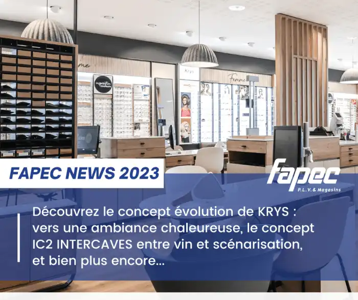 Actualités - FAPEC – PLV et agencement de magasins Fapec