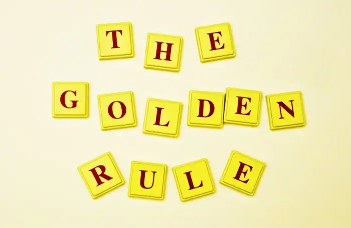What is the golden rule in rugby?