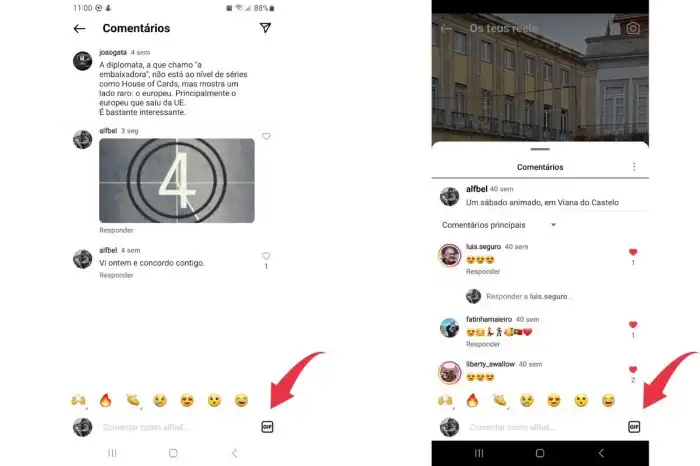 gif para o Instagram gif para o Instagram