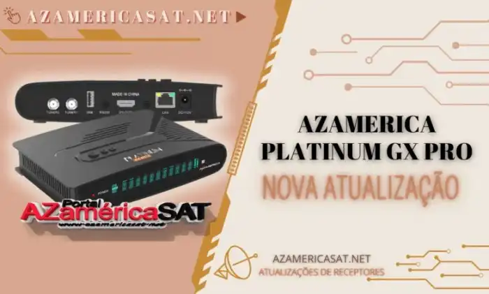 Azamerica Platinum GX Pro Atualização V1.33 Sistema IKS - Azamerica SAT ... Azamerica Platinum GX Pro Atualização V1.33 Sistema IKS - Azamerica SAT ...