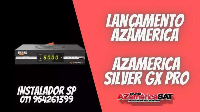 Atualização Azamerica Platinum Gx Pro