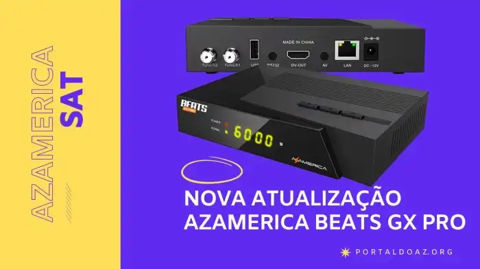Azamerica Beats GX PRO Atualização V1.50 – Confira! | Azamerica SAT ... Azamerica Beats GX PRO Atualização V1.50 – Confira! | Azamerica SAT ...