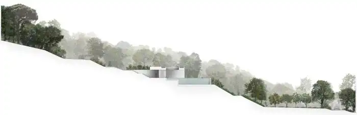 A fundação da casa em construção vista superior da fundação da casa ... Erp Fundação Casa