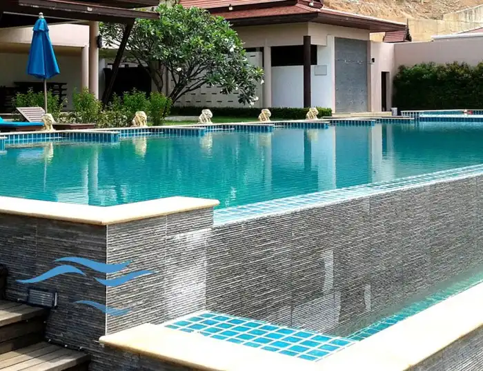 Piscina com borda infinita 5 - Amo Decorar Piscina Borda Infinita