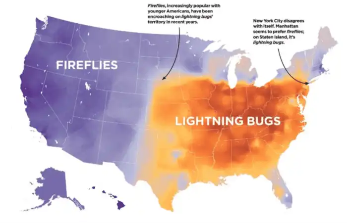 These Maps Highlight the Differences in How Americans Say Things These Maps Highlight the Differences in How Americans Say Things