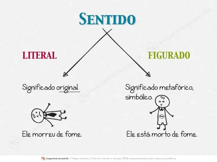 Dê exemplo de expressão literal e figurada. – Esquemaria Dê exemplo de expressão literal e figurada. – Esquemaria