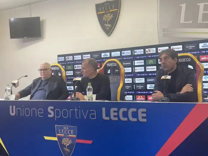 UFFICIALE: Lecce, c'è il rinnovo di Corvino. Lo ha annunciato Sticchi ... Saverio Sticchi Damiani e Pantaleo Corvino, premiati dalla Camera di Commercio