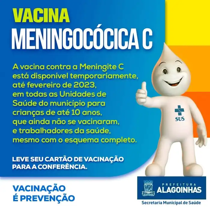 Vacinas contra Meningocócica C e Meningite ACWY estão disponíveis em ... Vacinas contra Meningocócica C e Meningite ACWY estão disponíveis em ...