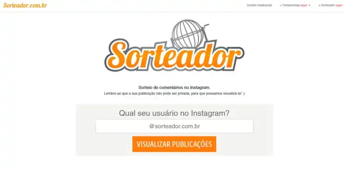 Como fazer Sorteio no Instagram? Ferramenta Online e 100% Gratuita ... Sorteador Instagram
