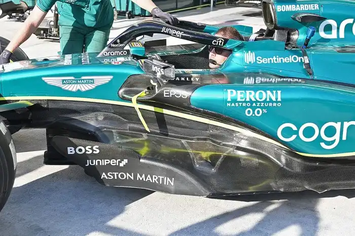 F1-Aston se junta à Mercedes e terá atualização importante no EUA Mercedes issue fresh Russell update amid Aston Martin speculation