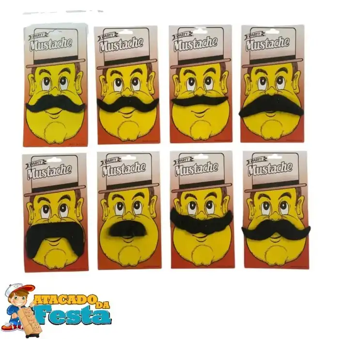 Bigode Falso Mustache unidade