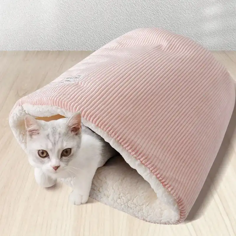 Barato Gato saco de dormir quente coral velo cão cama gato pet dog ... Barato Gato saco de dormir quente coral velo cão cama gato pet dog ...