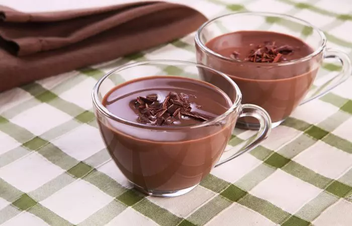 Chocolate quente com creme de leite - Receita faceis Chocolate quente com creme de leite - Receita faceis