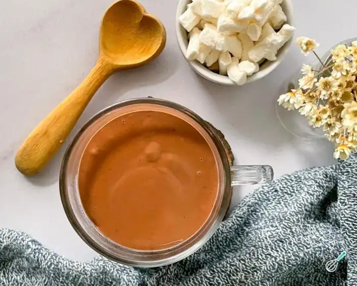 Chocolate quente com creme de leite | Paraíso da Cozinha Chocolate Quente Com Creme De Leite