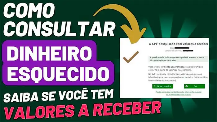 Valores A Receber Bcb Gov Br G1 Consulta Cpf Dinheiro Esquecido