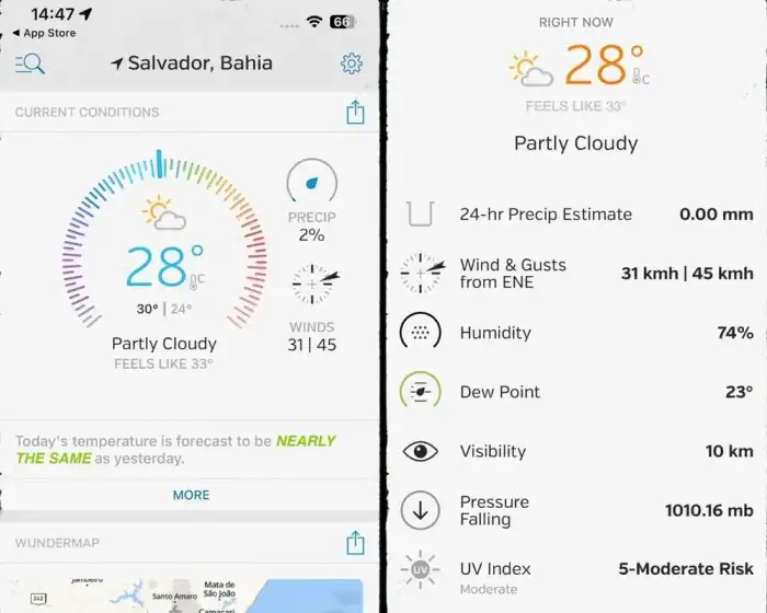 Quantos graus hoje? 6 apps para acompanhar temperatura na onda de calor Quantos Graus Está Fazendo Hoje