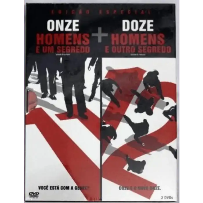Coleção Onze Homens e Um Segredo + Doze Homens e Outro Segredo (DUPLO) Onze Homens E Um Segredo Trilogia