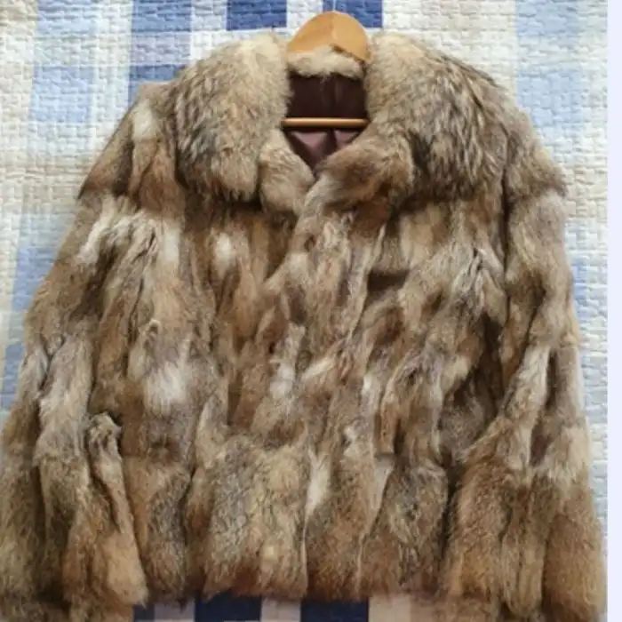 Casaco de Pele de Raposa Original Argentino | Casaco Feminino Argentino ... Casaco De Pele Feminino