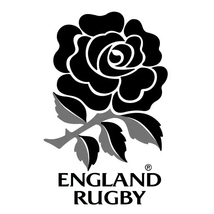 England Rugby Logo Black and White – Brands Logos