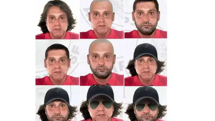 Cupertino case: see the disguises that Paulo used while he was on the ... Cupertino case: see the disguises that Paulo used while he was on the ...