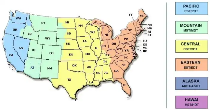 Fusos horários dos Estados Unidos: Entenda as diferenças Que Horas É No Estados Unidos Agora