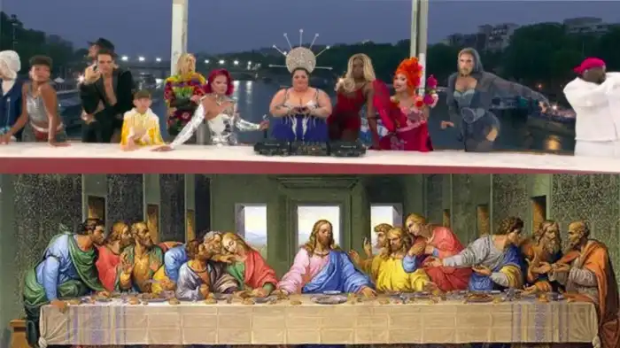 The Olympics 2024 Last Supper - Loria Evangelin The Olympics 2024 Last Supper - Loria Evangelin