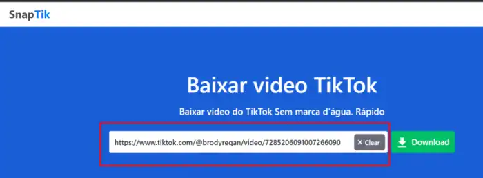 Como Baixar Vídeos do TikTok Sem Marca d’Água: Um Guia Passo a Passo ... Baixar Video Tiktok Sem Marca D'água Com O Tiktok Downloader
