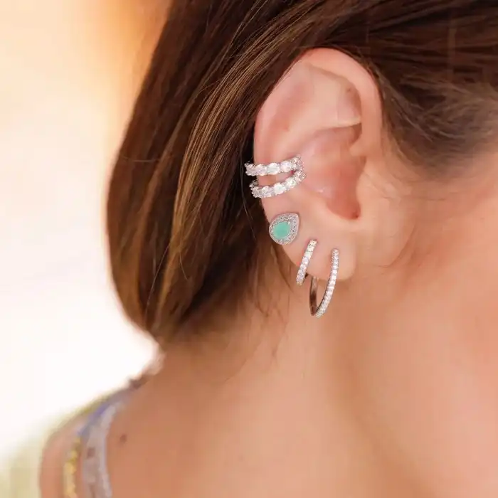 Piercing Falso Sparkle - La Roya - Acessórios em Jóias e Semijóias Piercing Falso Boca